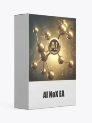 AI NoX EA MT4 trading dashboard showing AI performance metrics