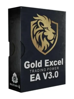 Gold Excel EA MT4 trading performance dashboard on a live account