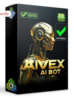 Aivex AI Bot MT4 trading dashboard on MetaTrader 4